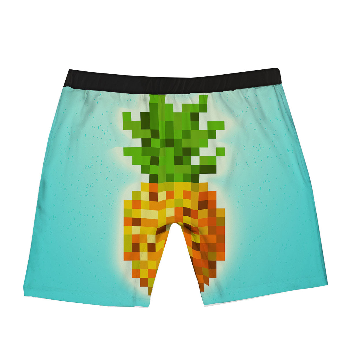 Pineapple 8-Bit Pixel Print Boxer Briefs-grizzshop