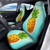 Pineapple 8-Bit Pixel Print Car Seat Covers-grizzshop