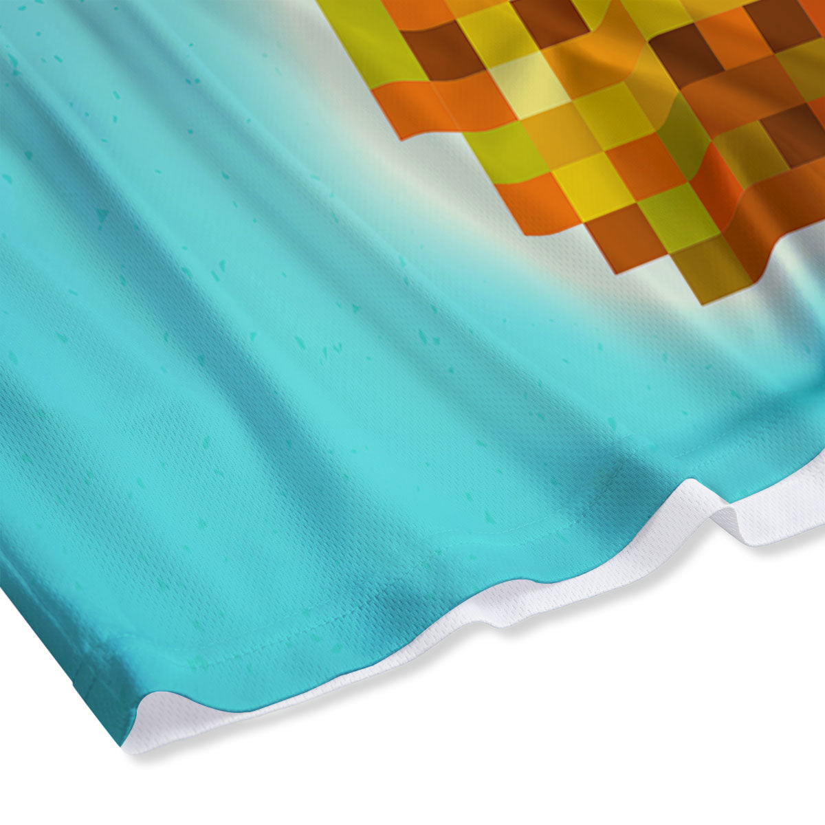 Pineapple 8-Bit Pixel Print Mesh Shorts-grizzshop