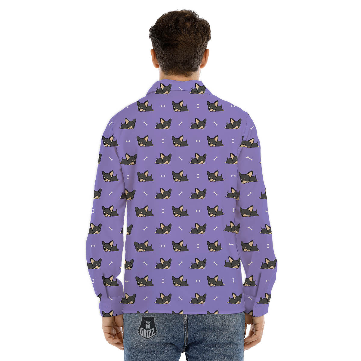 Pineapple Aloha Summer Print Pattern Men's Dress Shirts-grizzshop