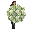 Pineapple Aloha White Print Pattern Umbrella-grizzshop