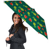 Pineapple And Tropical Watermelon Print Pattern Umbrella-grizzshop