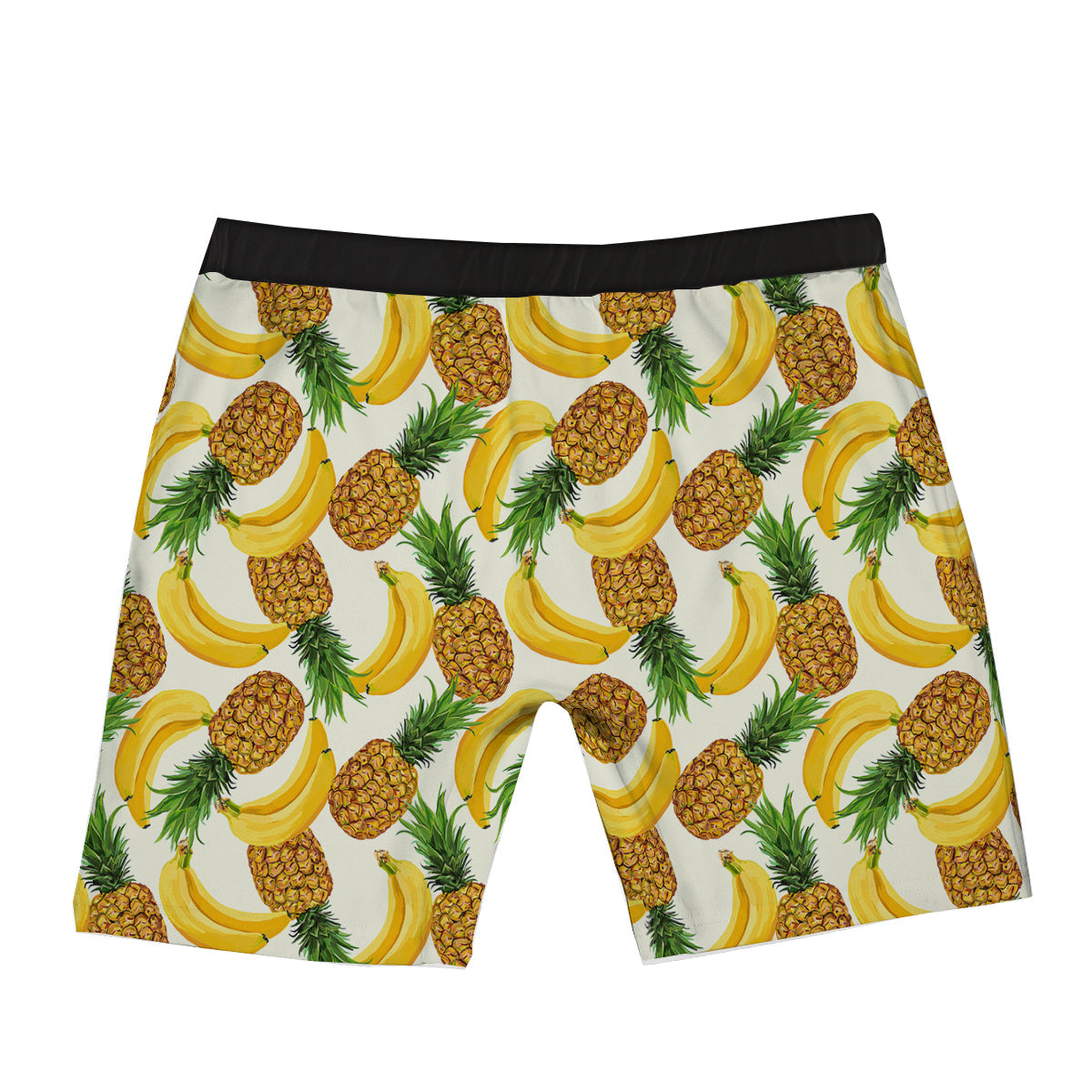 Pineapple Banana Print Pattern Boxer Briefs-grizzshop