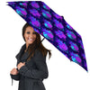 Pineapple EDM Purple Print Pattern Umbrella-grizzshop