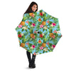 Pineapple Hawaii Tropical Print Pattern Umbrella-grizzshop