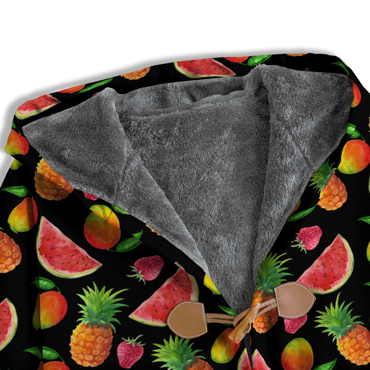 Pineapple Mix Fruit Print Pattern Men's Windbreaker Jacket-grizzshop