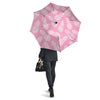 Pineapple Pink Print Pattern Umbrella-grizzshop