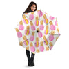 Pineapple Pink Vintage Print Pattern Umbrella-grizzshop