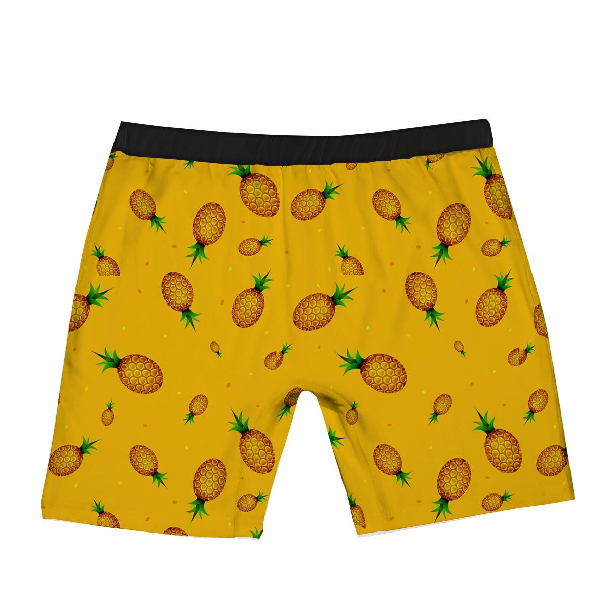 Pineapple Sand Beach Print Pattern Boxer Briefs-grizzshop