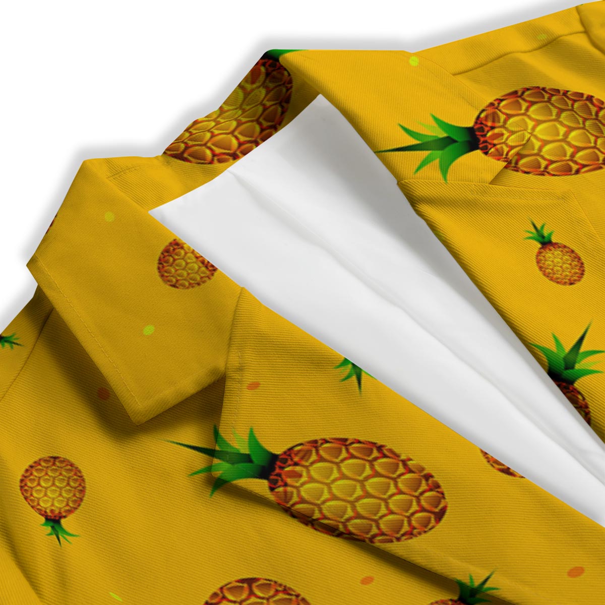 Pineapple Sand Beach Print Pattern Women's Blazer-grizzshop