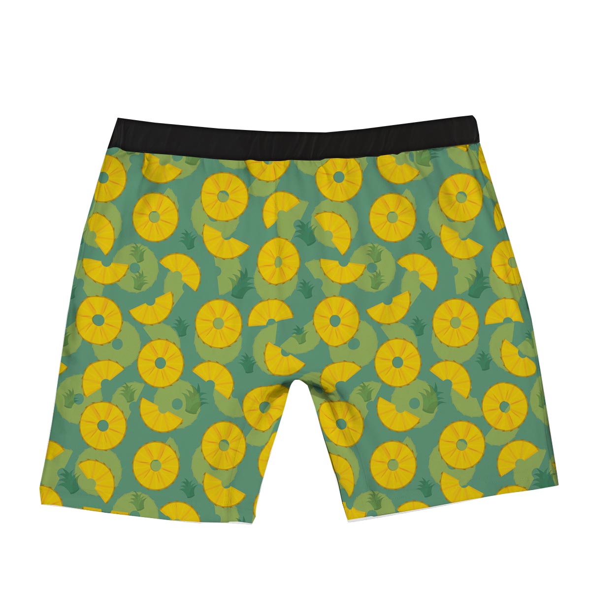 Pineapple Sliced Print Pattern Boxer Briefs-grizzshop