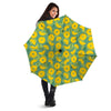 Pineapple Sliced Print Pattern Umbrella-grizzshop