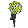 Pineapple Striped Yellow Print Pattern Umbrella-grizzshop