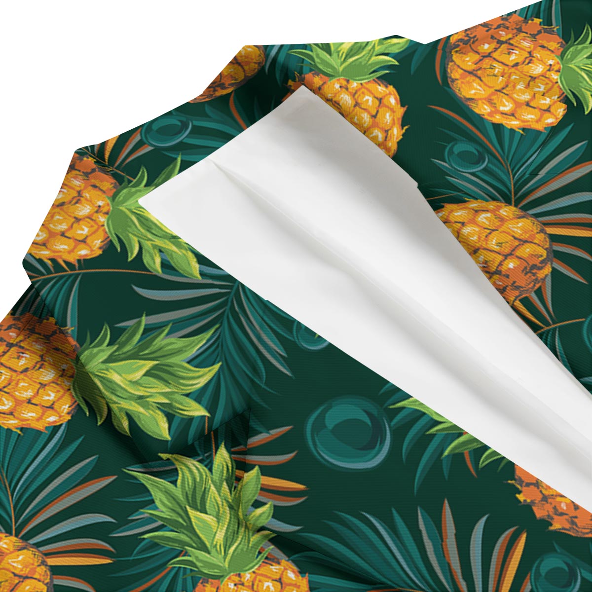 Pineapple Summer Print Pattern Men's Blazer-grizzshop