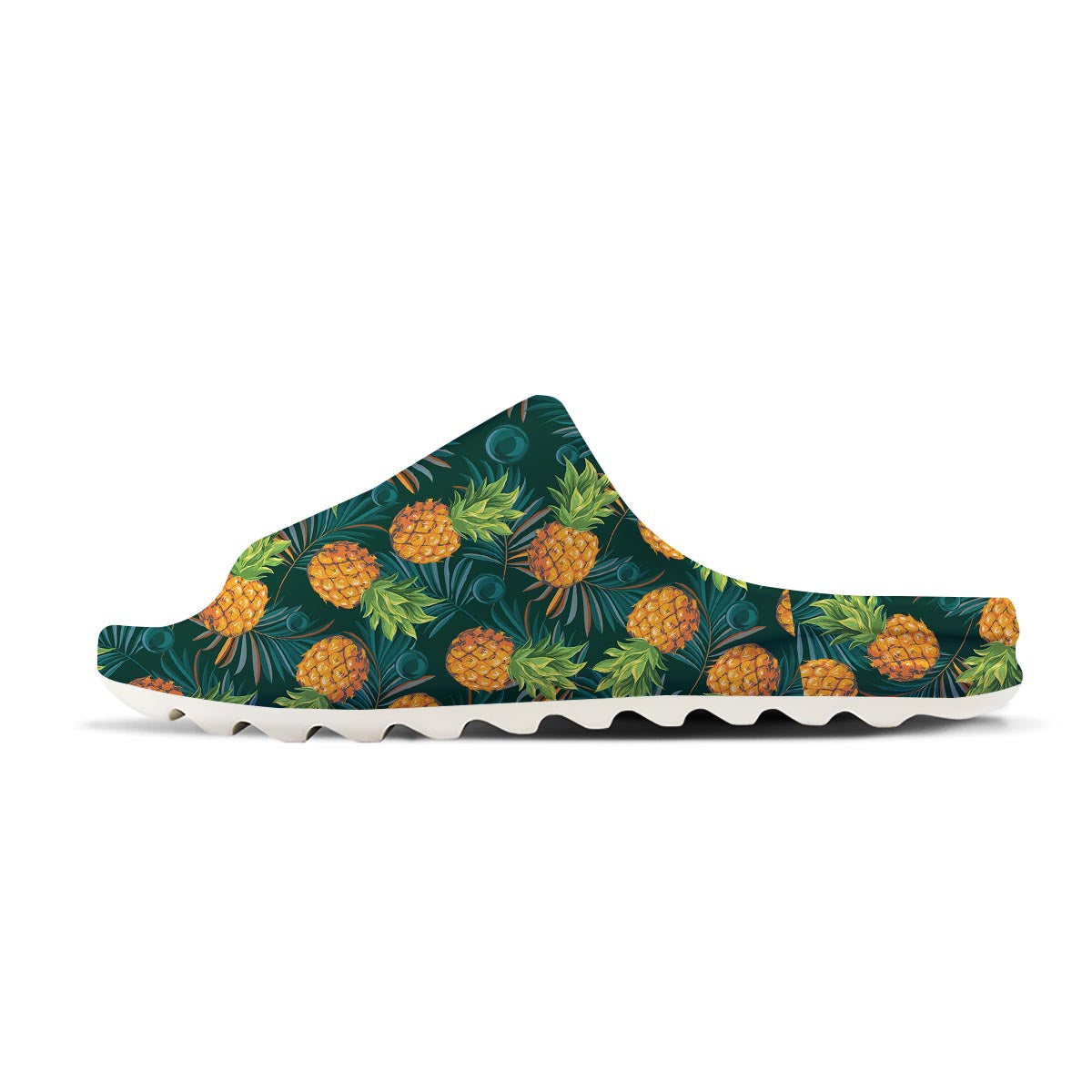 Pineapple Summer Print Pattern Sandals-grizzshop