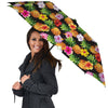 Pineapple Tropical Vintage Print Pattern Umbrella-grizzshop