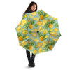 Pineapple Watercolor Print Pattern Umbrella-grizzshop