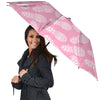 Pineapple White Summer Pink Print Pattern Umbrella-grizzshop