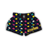 Pingpong Pop Colorful Print Pattern Muay Thai Boxing Shorts-grizzshop