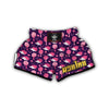 Pink And Blue Hedgehog Muay Thai Boxing Shorts-grizzshop