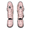 Pink And Diamond Ring Print Pattern Muay Thai Shin Guards-grizzshop