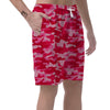 Pink Camo Print Men's Shorts-grizzshop