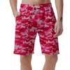 Pink Camo Print Men's Shorts-grizzshop