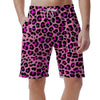 Pink Cheetah Leopard Men's Shorts-grizzshop