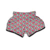 Pink Cocker spaniel Print Pattern Muay Thai Boxing Shorts-grizzshop