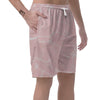 Pink Cracked Marble Men's Shorts-grizzshop