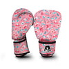 Pink Dental Equipment Dentist Print Pattern Boxing Gloves-grizzshop