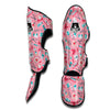 Pink Dental Equipment Dentist Print Pattern Muay Thai Shin Guards-grizzshop