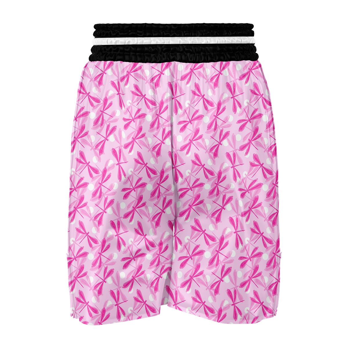 Pink Dragonfly Boxing Shorts-grizzshop