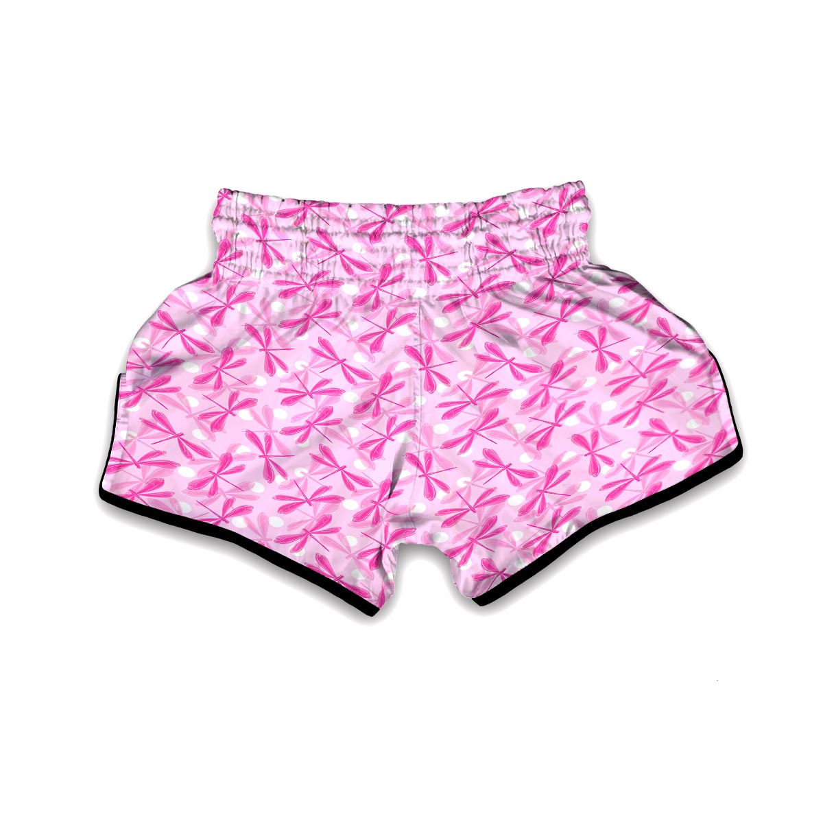 Pink Dragonfly Muay Thai Boxing Shorts-grizzshop