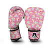 Pink Fairy Pattern Print Boxing Gloves-grizzshop