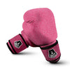 Pink Glitter Artwork Print Boxing Gloves-grizzshop