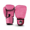 Pink Glitter Artwork Print Boxing Gloves-grizzshop