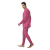 Pink Glitter Artwork Print Men's Pajamas-grizzshop