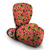 Pink Grapefruit Sliced Print Pattern Boxing Gloves-grizzshop