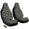 Pink Green And Purple Theater Masks Print Pattern Car Seat Covers-grizzshop