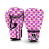 Pink Helicopter Print Pattern Boxing Gloves-grizzshop