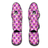 Pink Helicopter Print Pattern Muay Thai Shin Guards-grizzshop