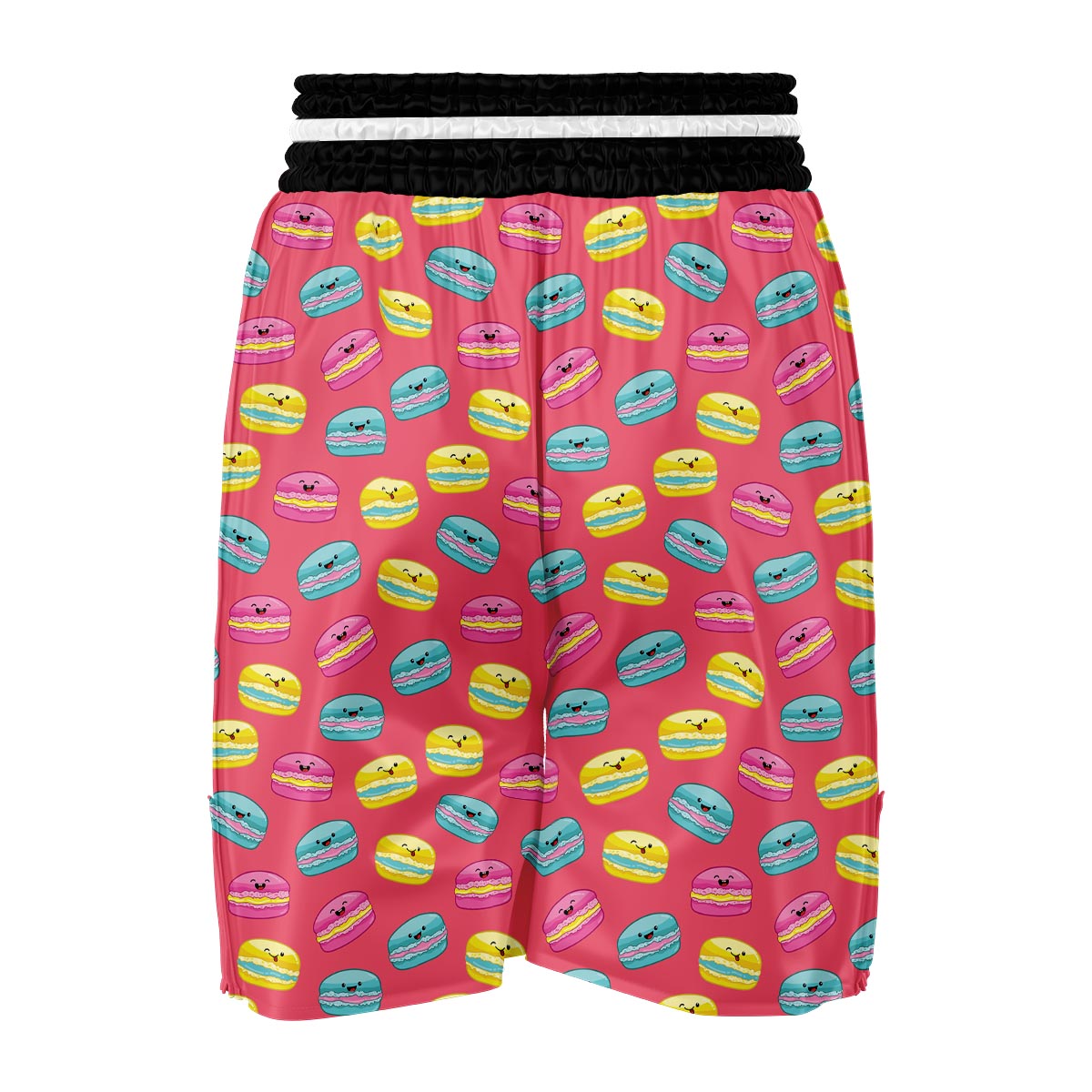 Pink Macaron Boxing Shorts-grizzshop