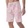 Pink Marble Men's Shorts-grizzshop