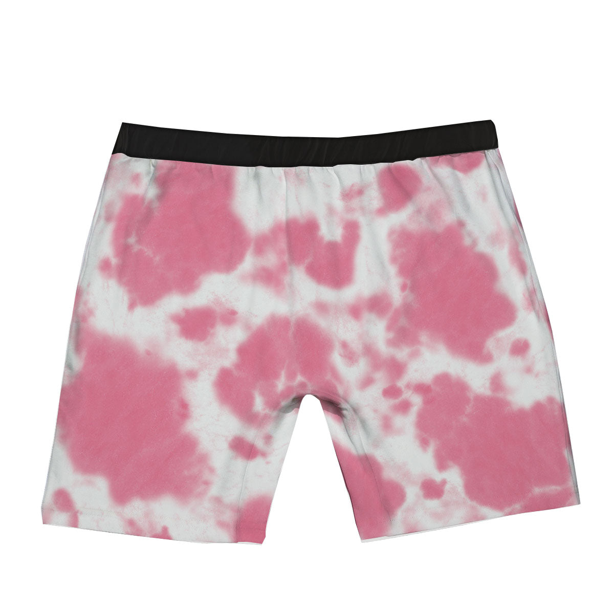 Pink Pastel And White Cow Print Boxer Briefs-grizzshop