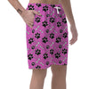 Pink Paw Men's Shorts-grizzshop