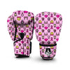 Pink Ribbon Breast Cancer Awareness Print Pattern Boxing Gloves-grizzshop