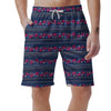 Pink Rose Tribal Aztec Men's Shorts-grizzshop