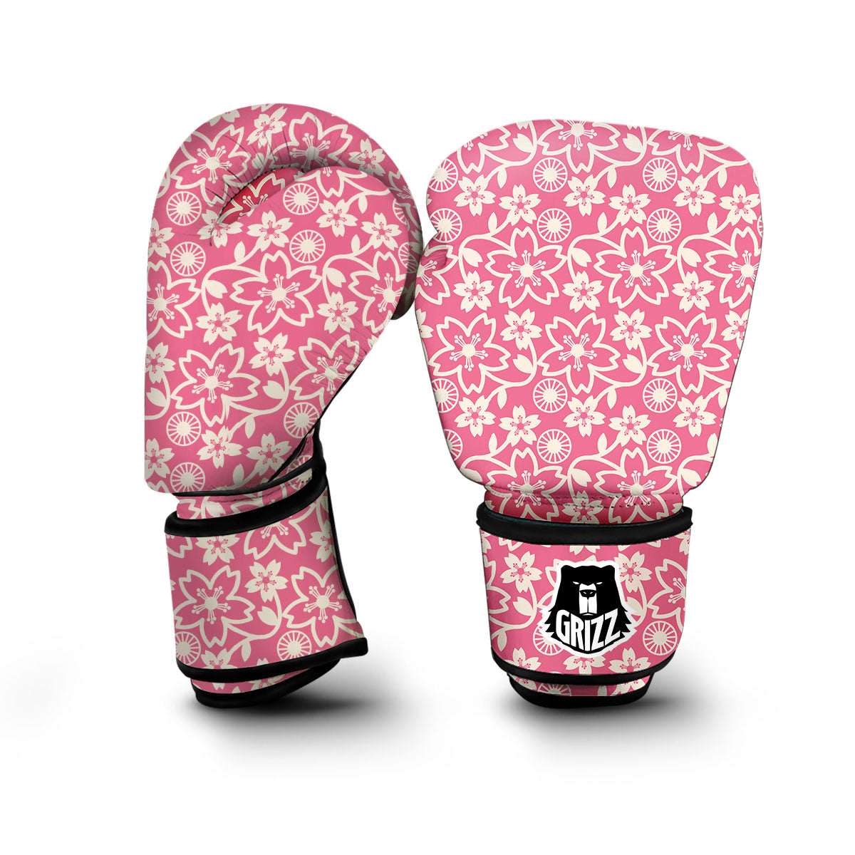 Pink Sakura Boxing Gloves-grizzshop