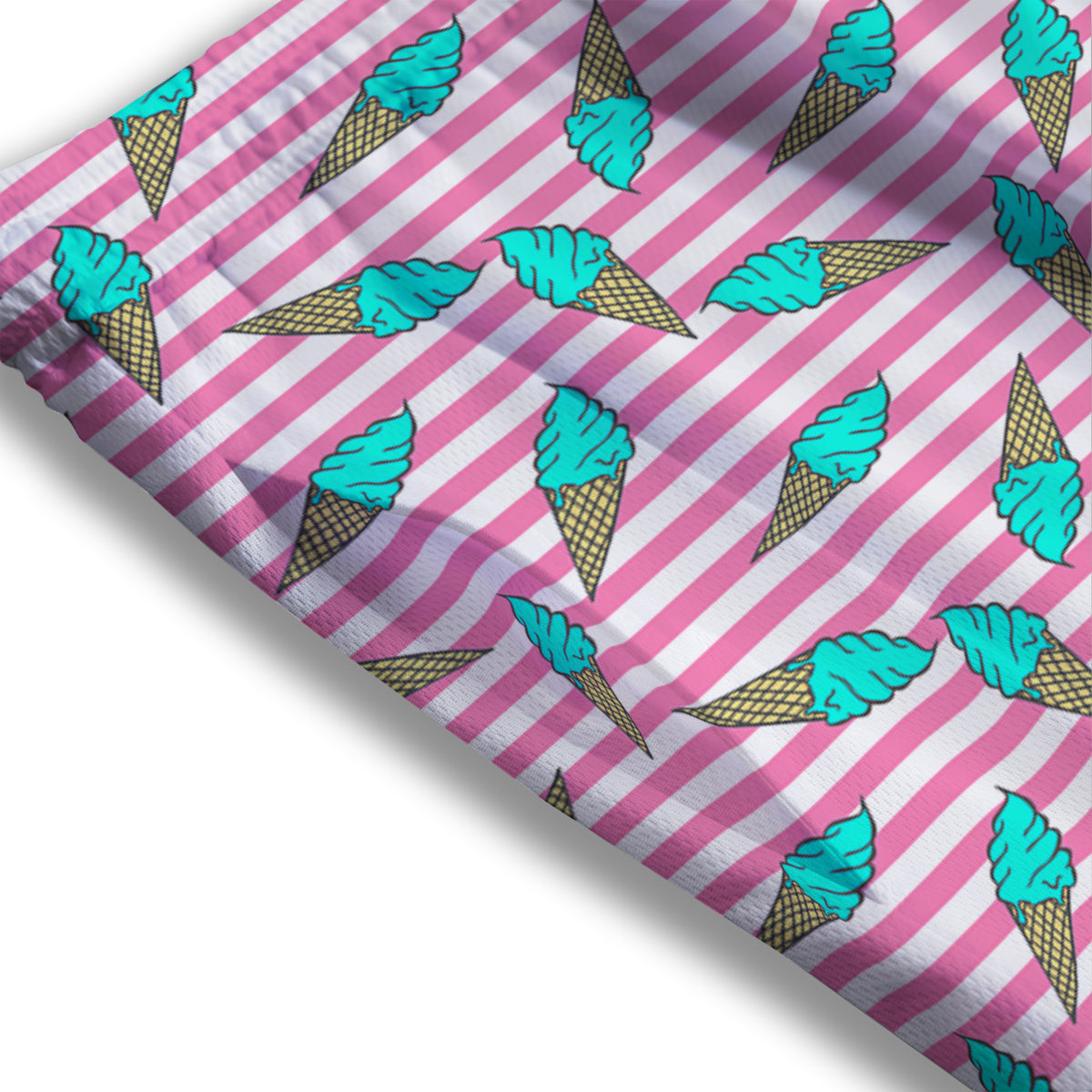 Playing Cards Four Kings Print Mesh Shorts